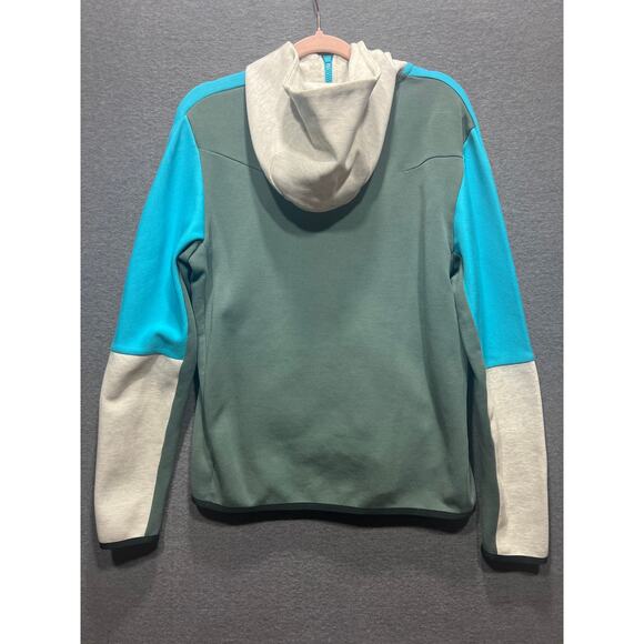Nike Tech Full Zipper Colorblock Hoodie Womens Size Medium - Picture 8 of 13